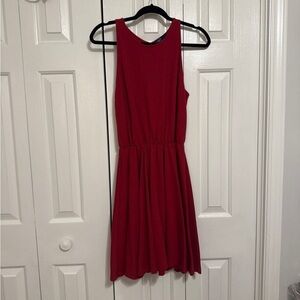 GAP Red Sleeveless Mini Dress